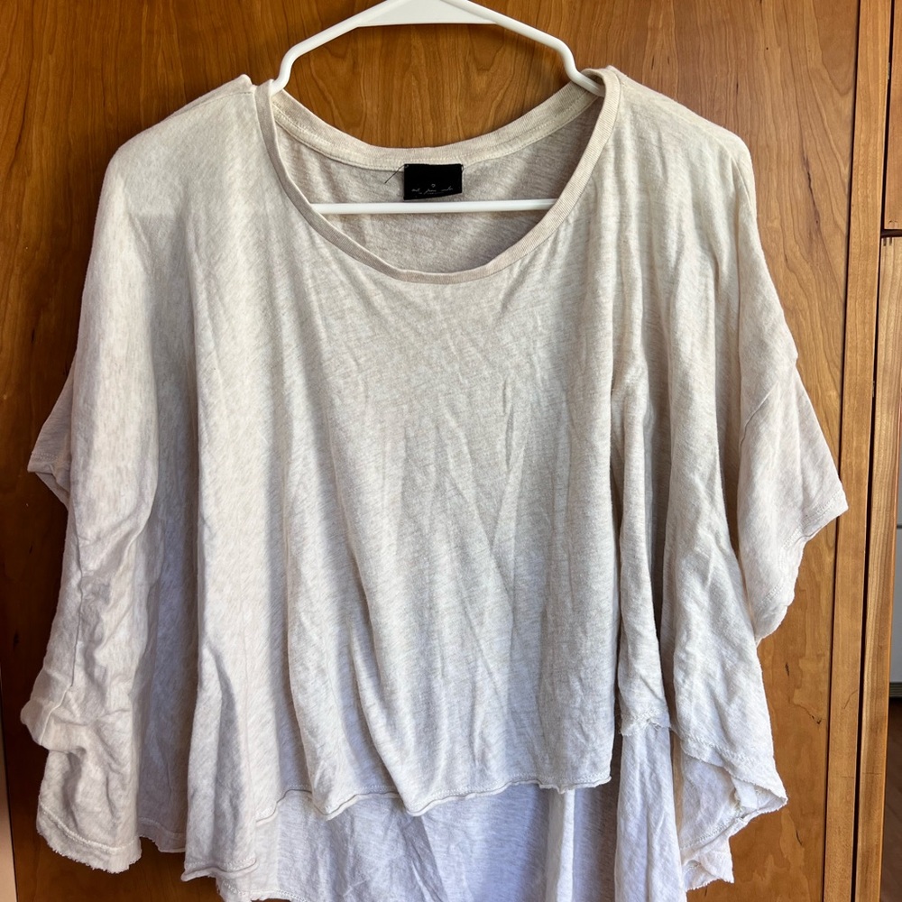 Women's Urban Outfitters Cream Flowy Top - Out from Under